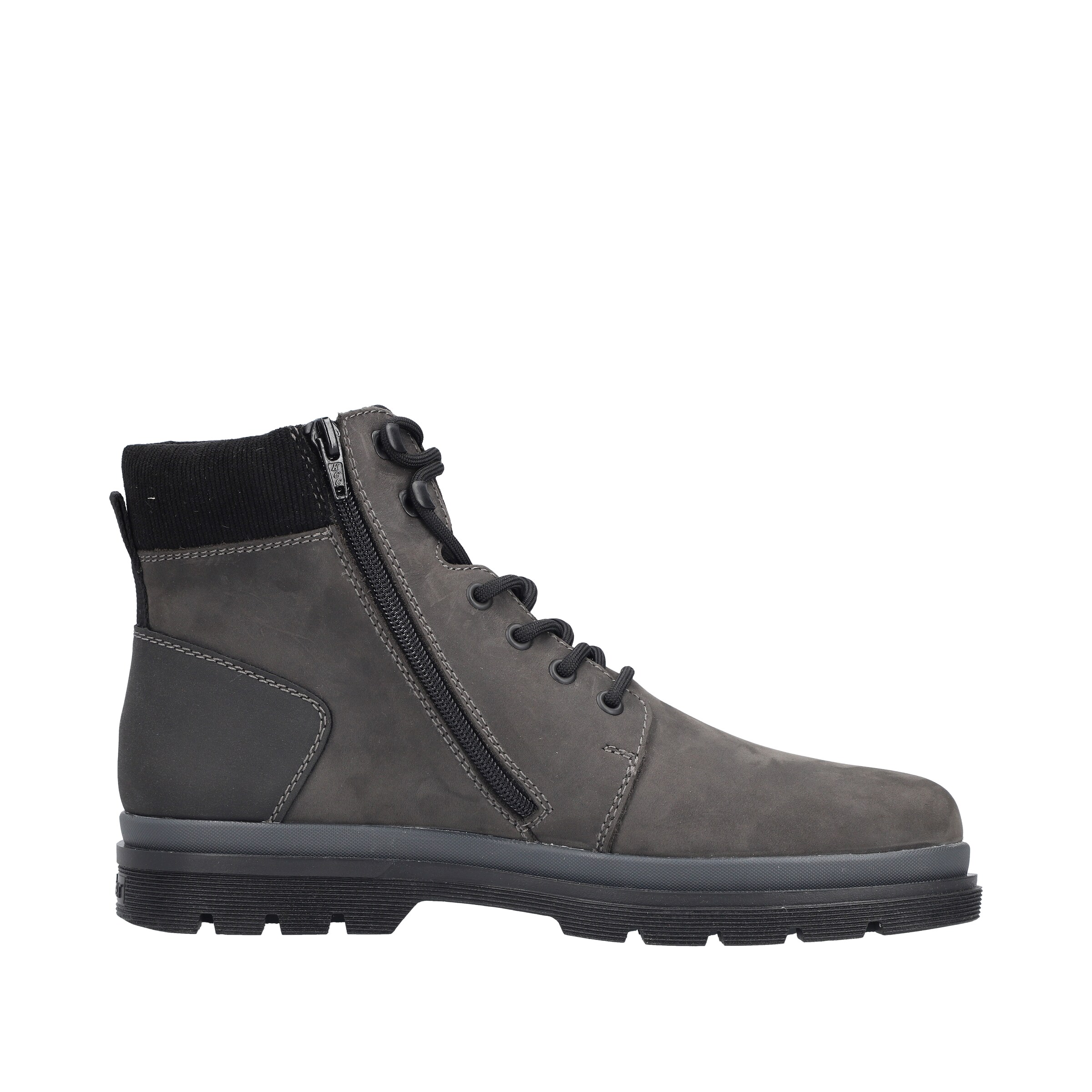 Bottes à lacets Rieker en gris