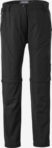 KILLTEC Regular Outdoorbroek in Zwart: voorkant