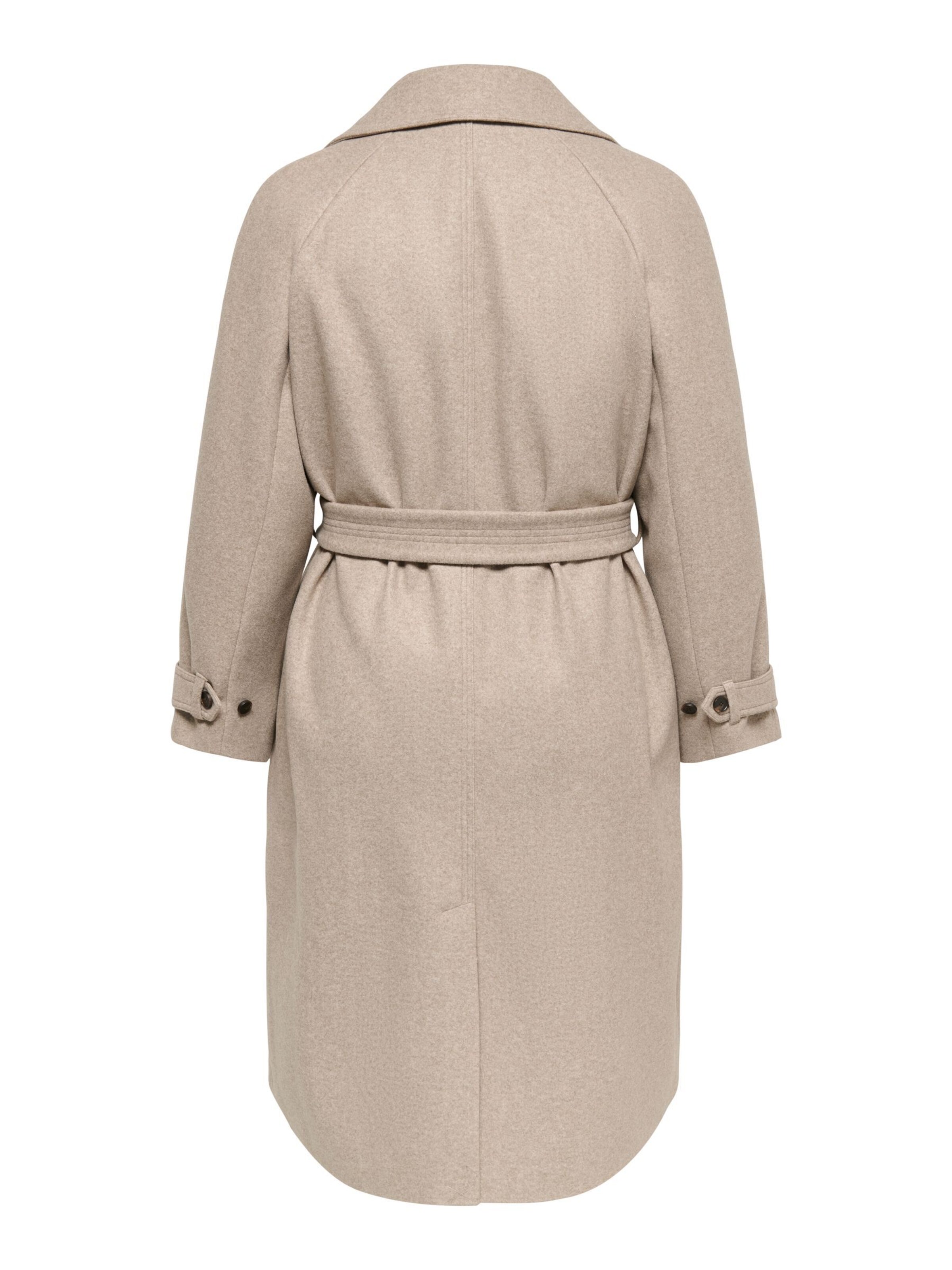 Manteau mi-saison 'CARLaura' ONLY Carmakoma en gris