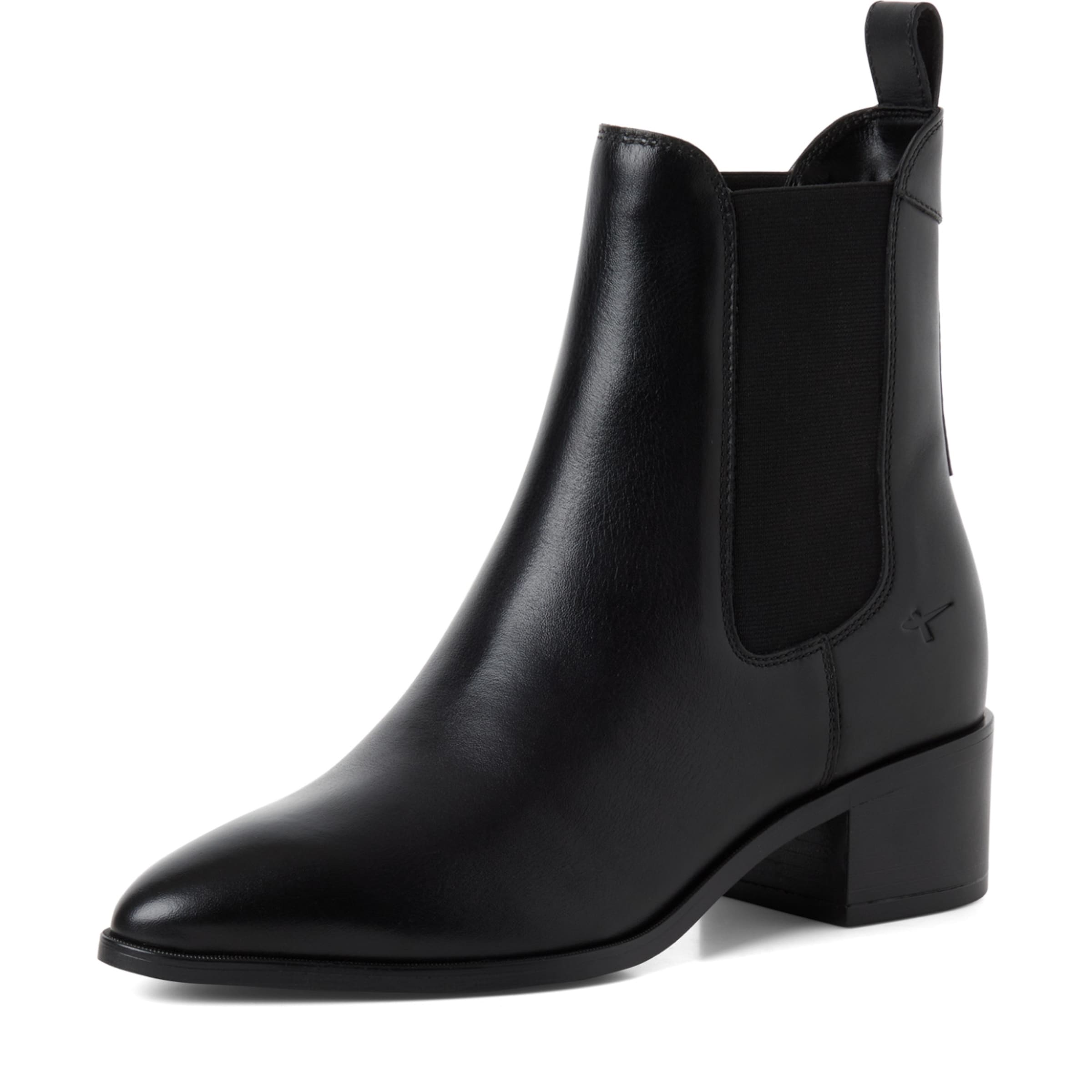 Chelsea Boots Tamaris en noir : devant