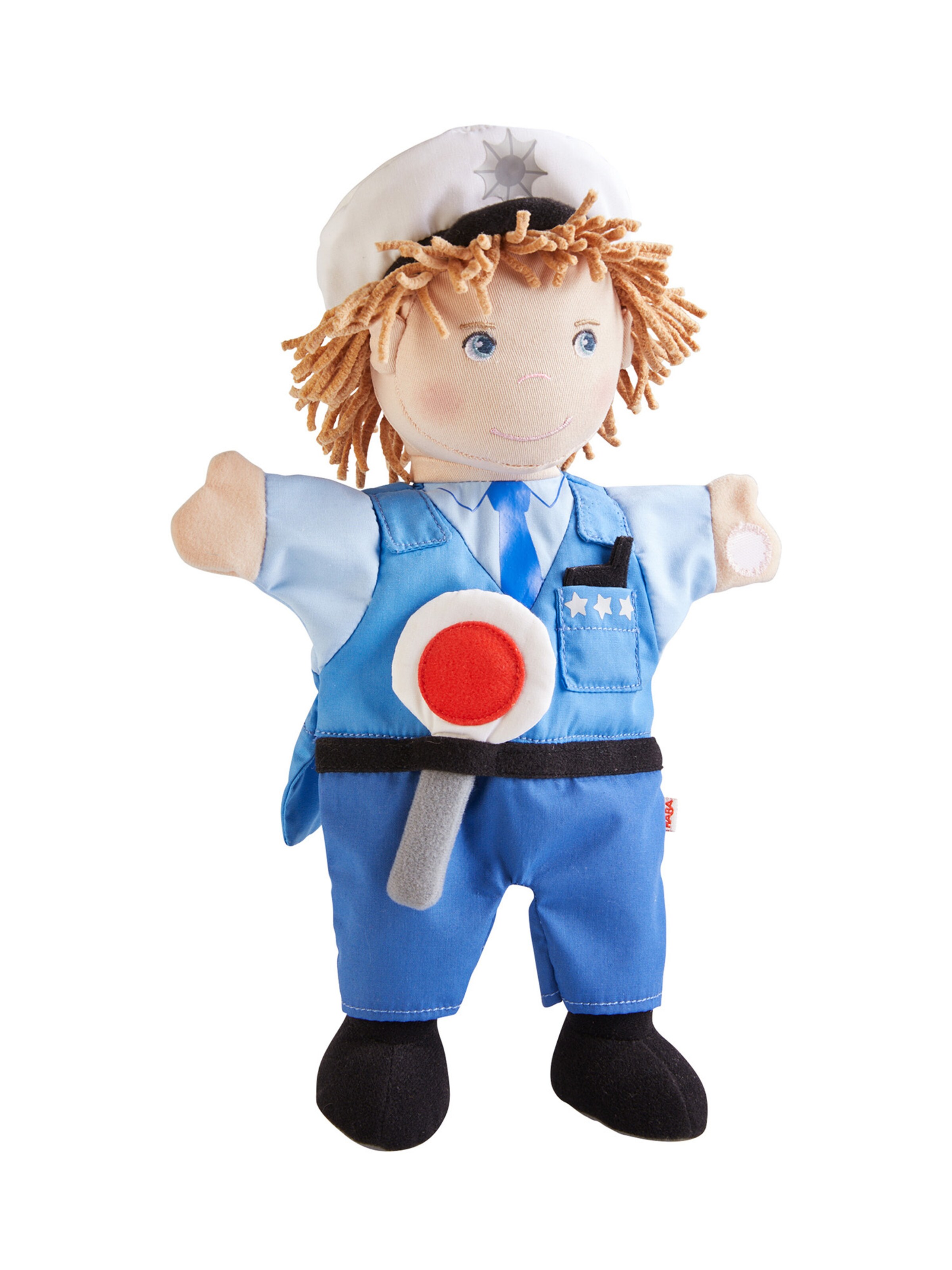 HABA Stuffed animals ' Polizei, 27 cm ' in Mixed colors