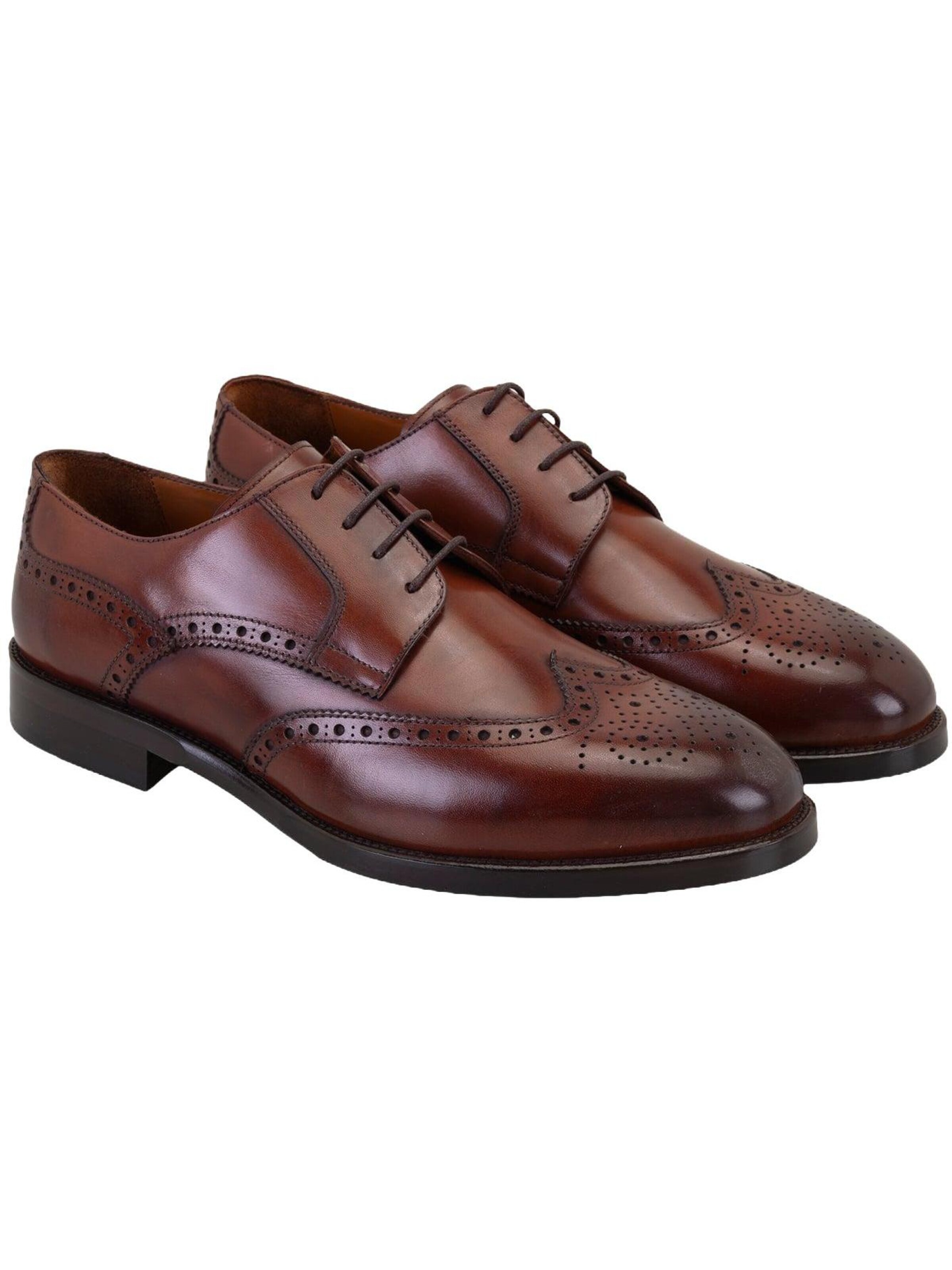 Desa Lace-Up Shoes 'Beleg' in Brown