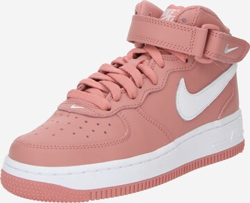 Baskets 'Air Force 1' Nike Sportswear en rose : devant