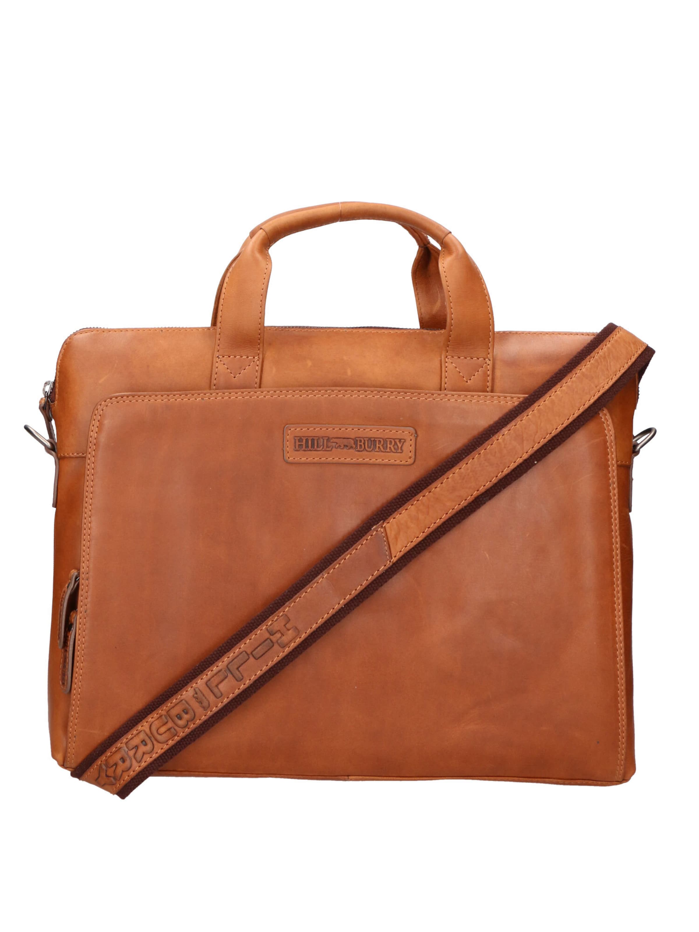 Borsa a tracolla di HILL BURRY in marrone: frontale