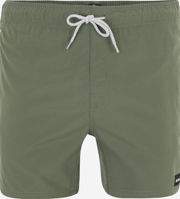 RIP CURL Swimming Trunks in Green: front