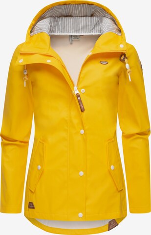 Ragwear Performance Jacket 'Marge' in Yellow: front