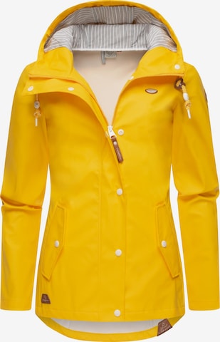 Ragwear Performance Jacket 'Marge' in Yellow: front