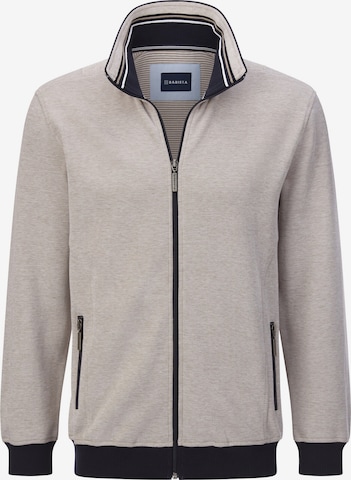 BABISTA Zip-Up Hoodie in Beige: front