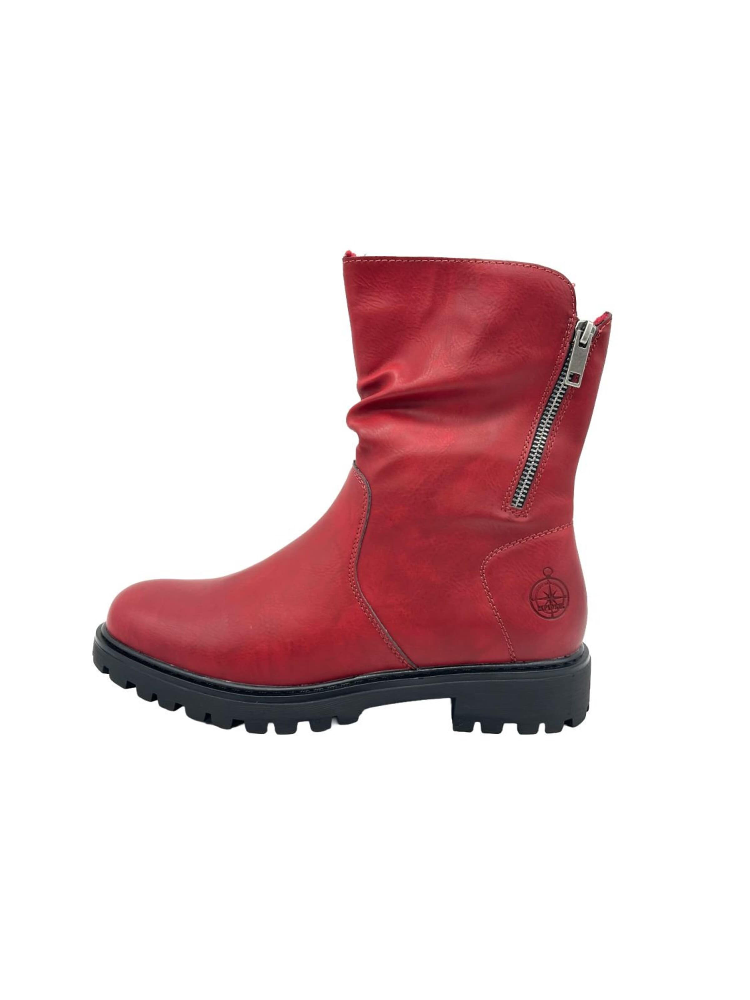 Nowaland Booties in Red