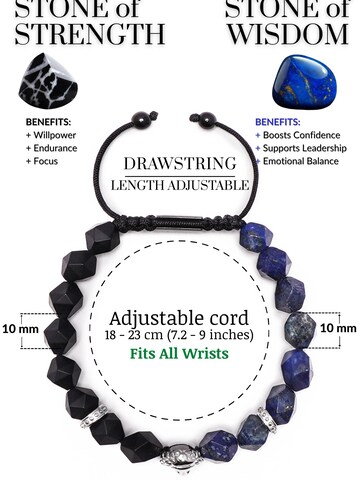 GT Collection Armband 'Wild Cat' in Zwart