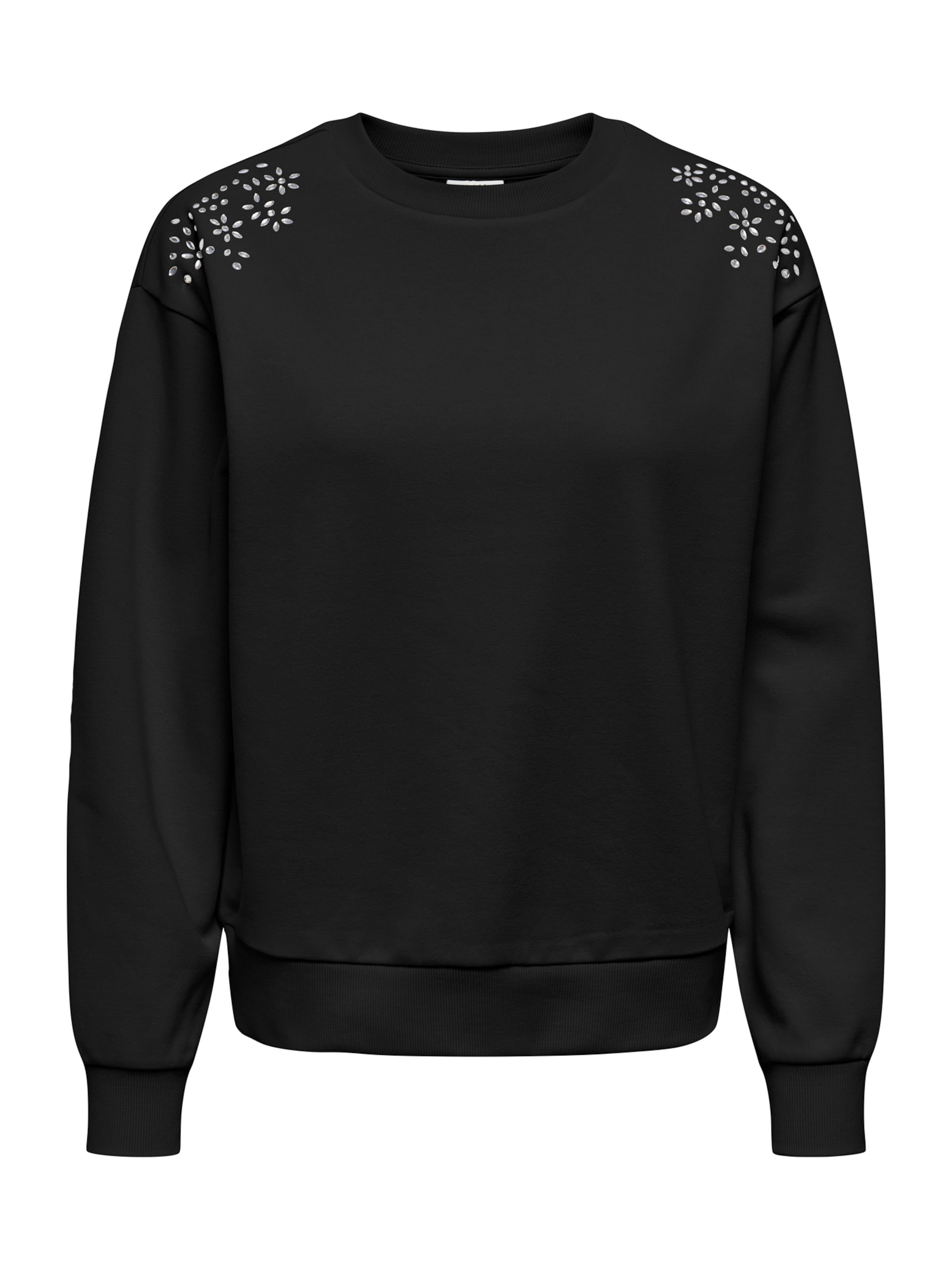 Bluză de molton 'JDYDori' de la JDY pe negru: față