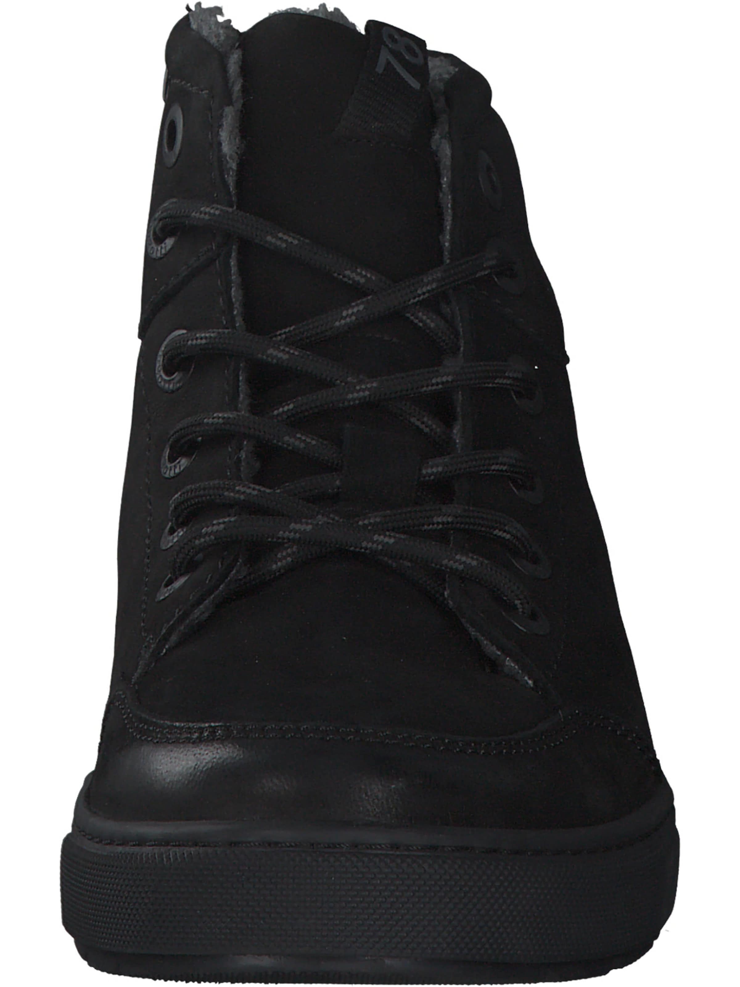 bugatti Schnürboots 'Huberto' in Schwarz