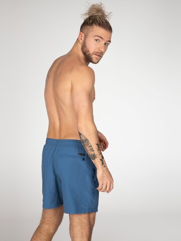 PROTEST Badeshorts 'FAST' in Blau: Vorderseite