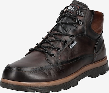 Bottines à lacets PIKOLINOS en marron : devant