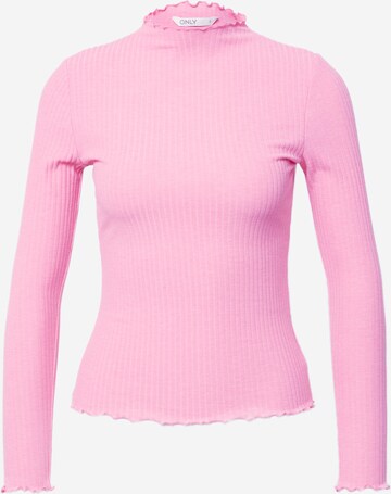 ONLY - Camiseta 'EMMA' en rosa: frente