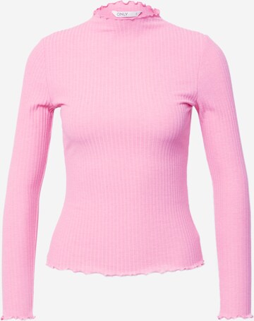 ONLY Shirt 'EMMA' in Roze: voorkant