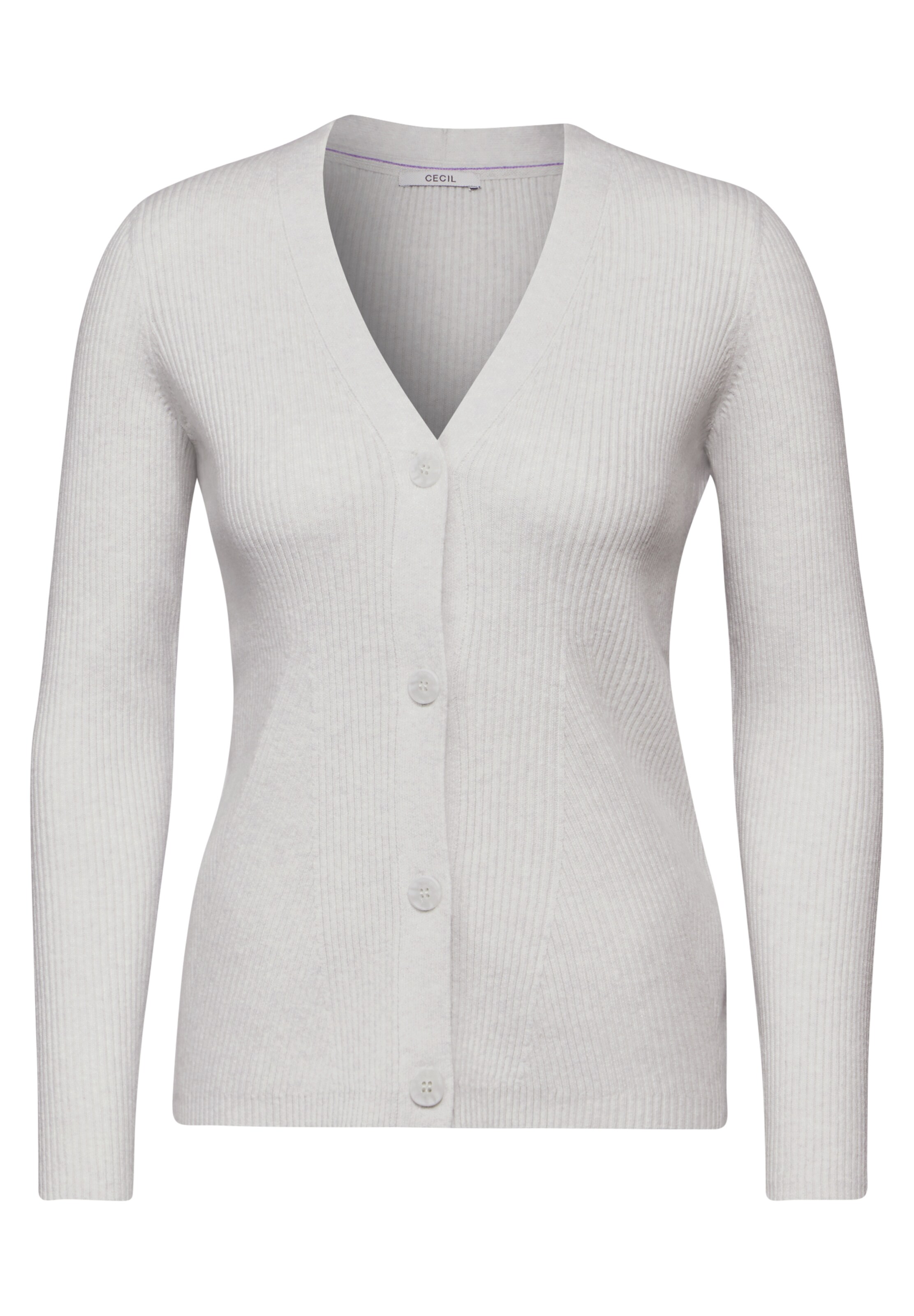 CECIL Strickjacke in Grau: Vorderseite