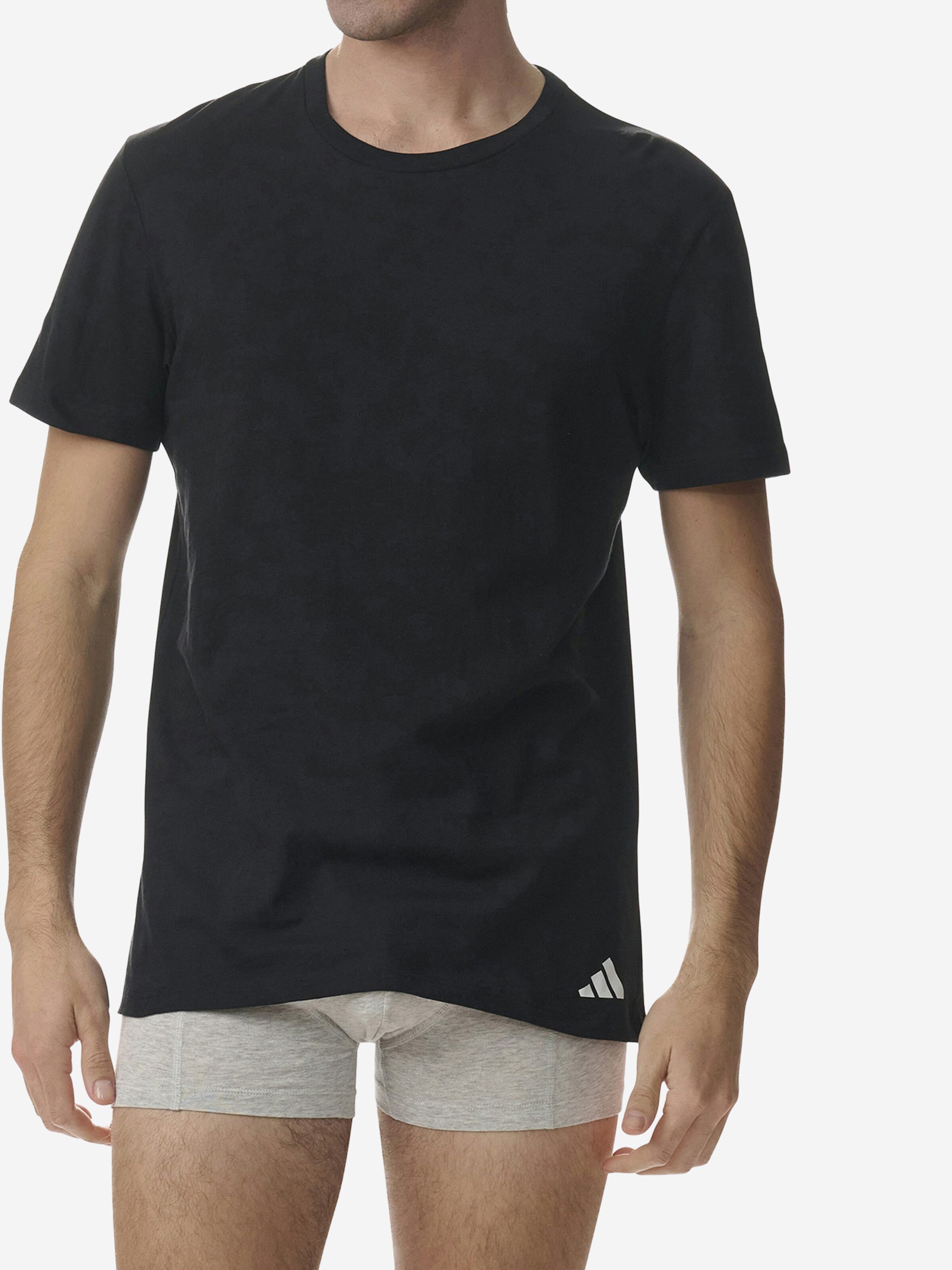 ADIDAS SPORTSWEAR T-Shirt ' Active Core Cotton ' in Schwarz: Vorderseite