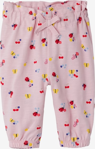 Effilé Pantalon 'FELIAS' NAME IT en rose : devant