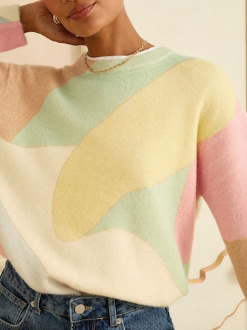 love & roses Pullover in Mischfarben