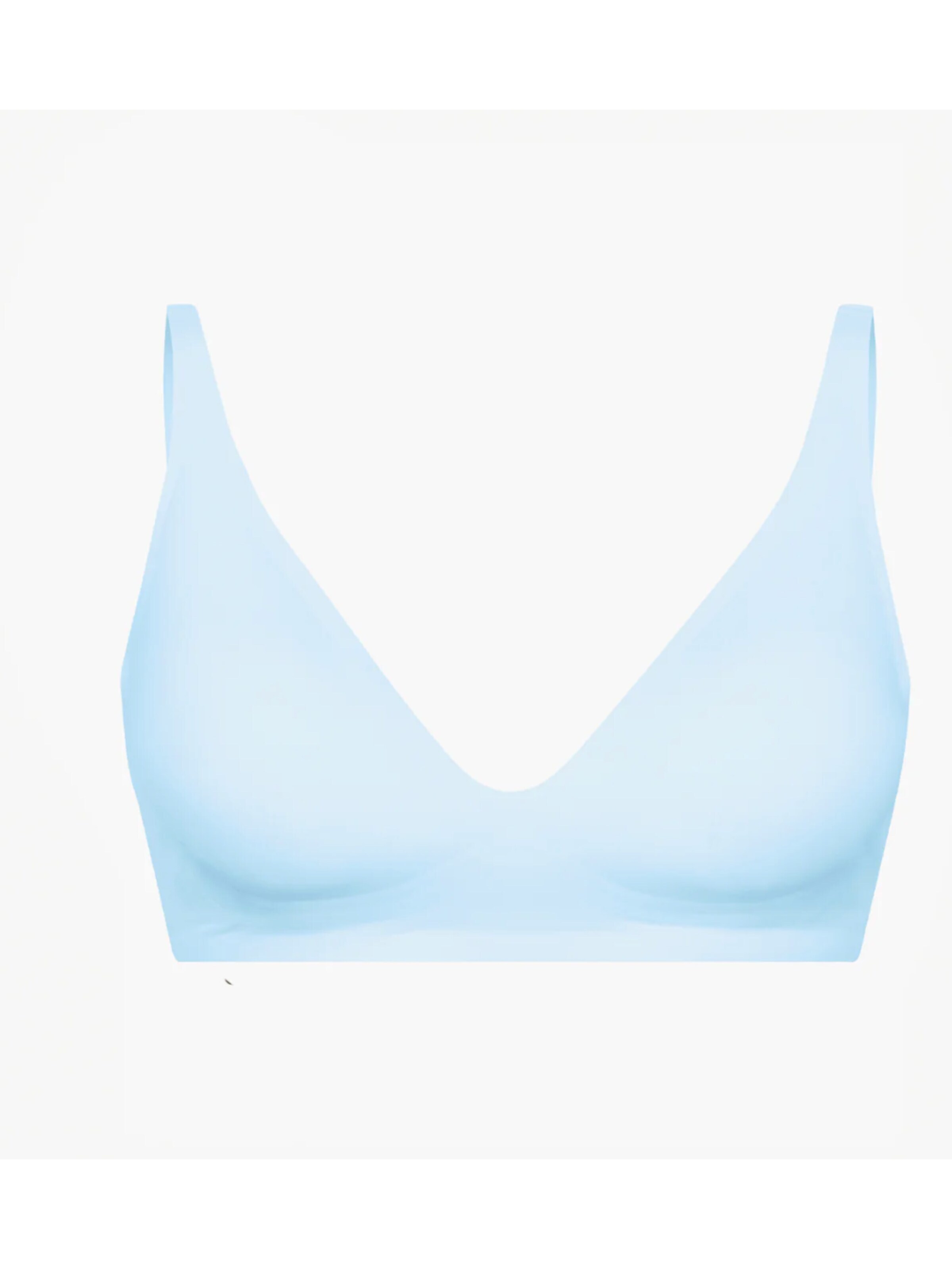 Reggiseno 'Comfort Push-Up BH' di cfab (formerly creamy fabrics) in blu: frontale