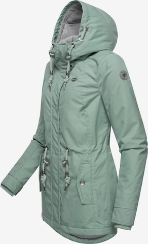 Veste d’hiver 'Monadis' Ragwear en vert