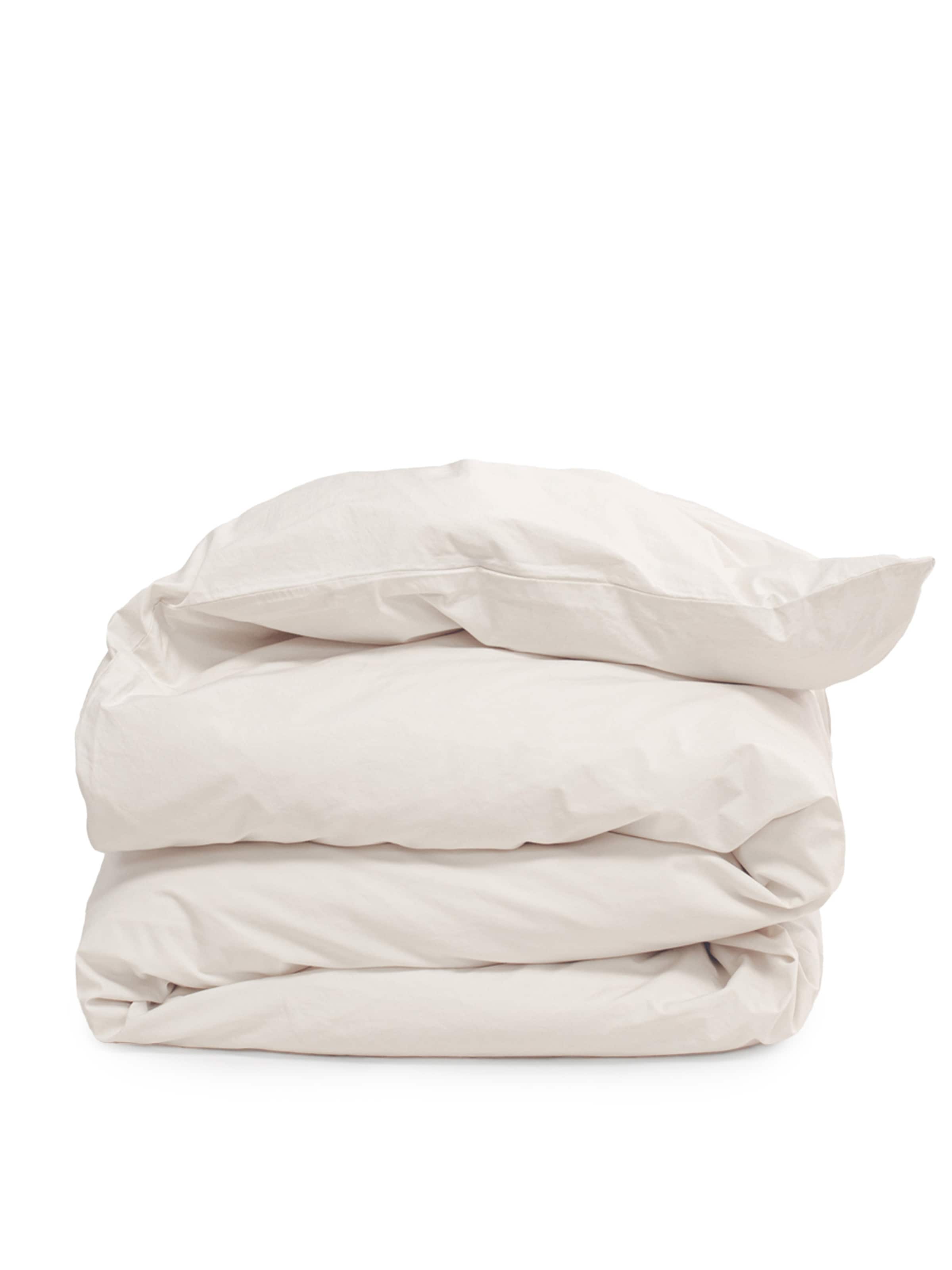 Erlich Textil Dekbedovertrek 'Finn' in Beige: voorkant