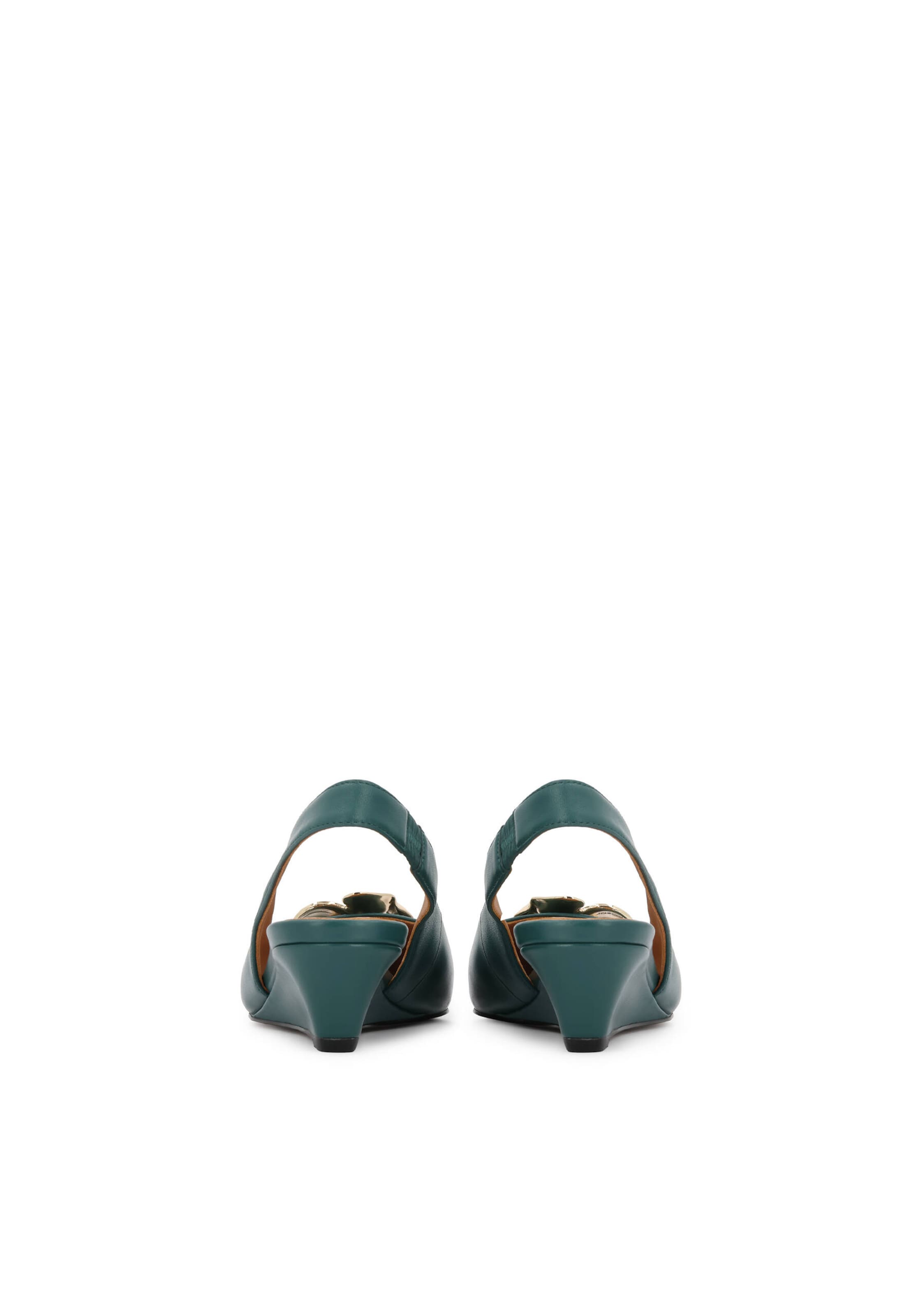 Kazar Slingpumps in Groen
