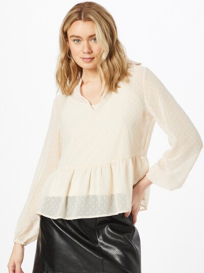 ABOUT YOU Bluse 'Rea' in creme, Modelansicht