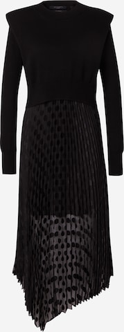 AllSaintsHaljina 'LEIA' - crna boja: prednji dio