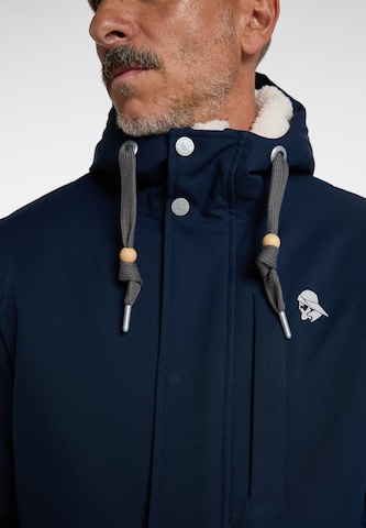 Parka d’hiver Schmuddelwedda en bleu