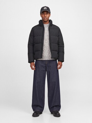 JACK & JONES Talvitakki 'JJLupo' värissä musta