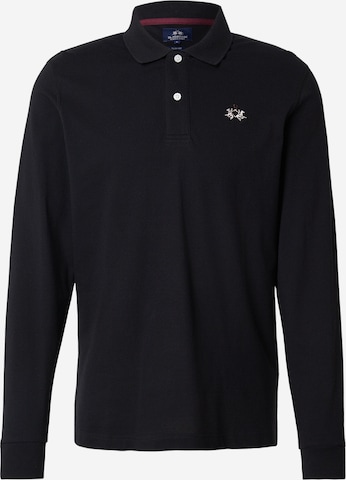 La Martina - Camisa em preto: frente