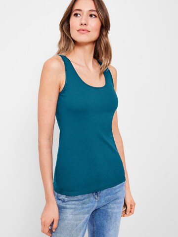 CECIL Top 'Linda' in Blue: front