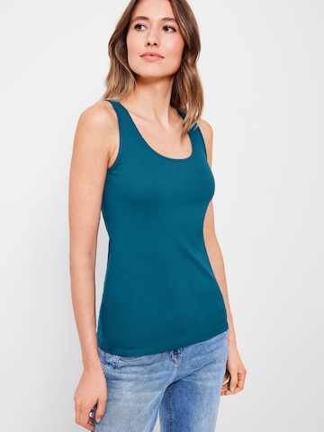 CECIL Top 'Linda' in Blauw: voorkant