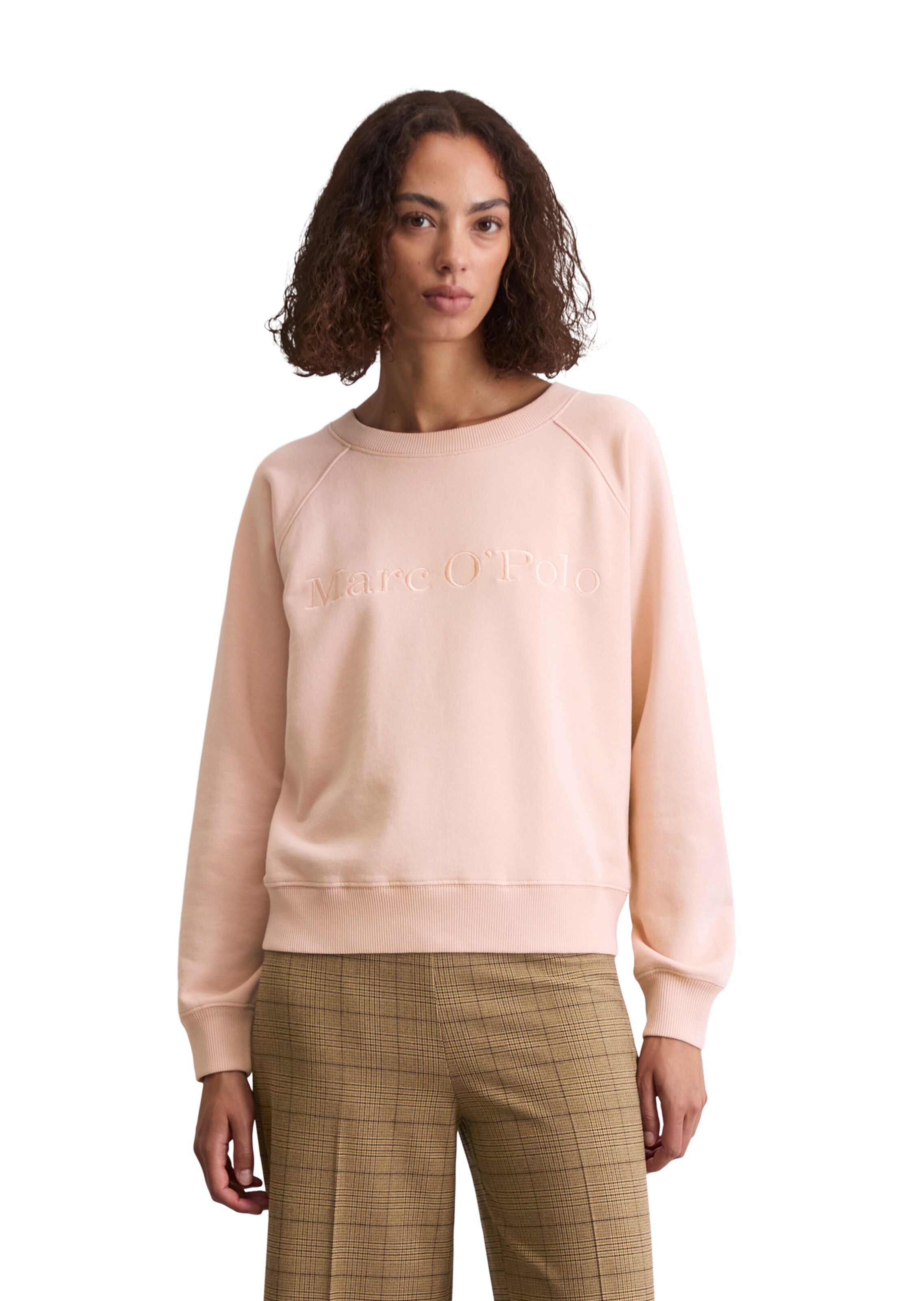 Marc O'Polo Sweatshirt in Pink: front
