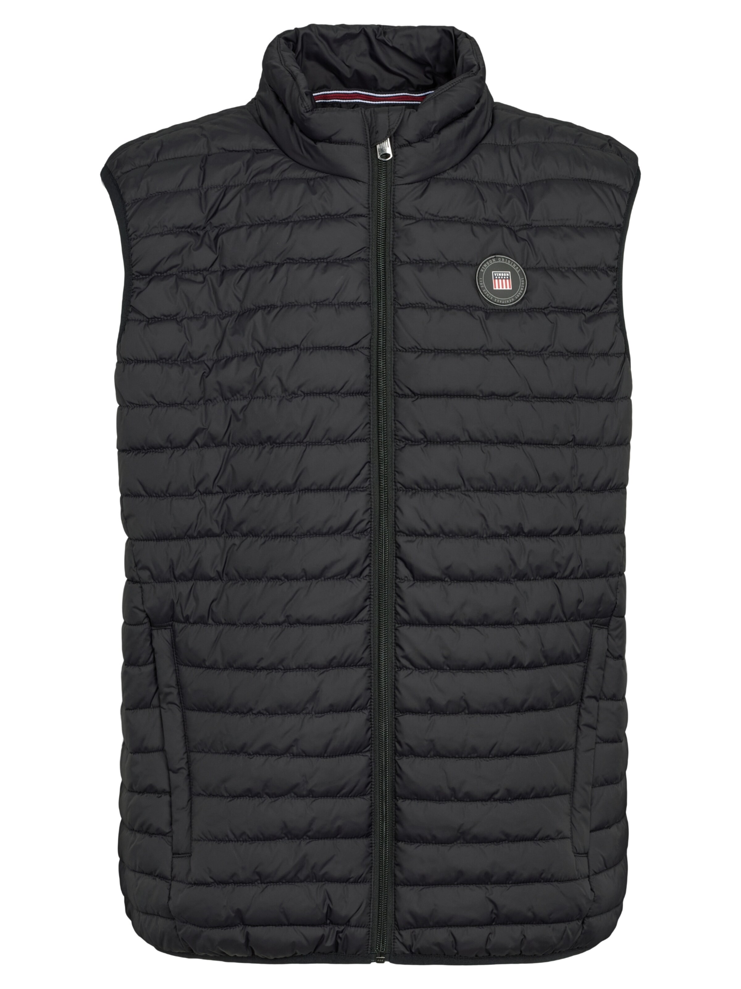 VINSON Liivi 'Jaxon' värissä musta: etupuoli