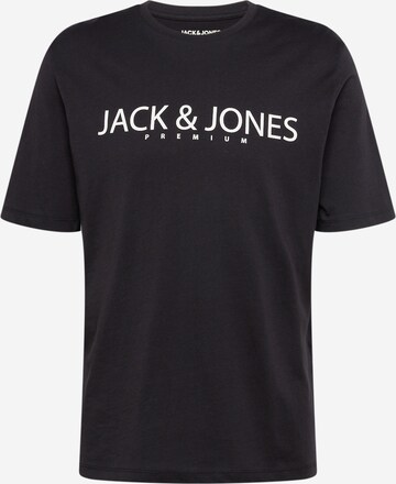 JACK & JONES Μπλουζάκι 'Bla Jack' σε μαύρο: μπροστά