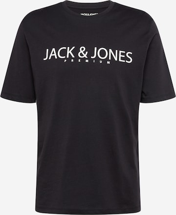 Maglietta 'Bla Jack' di JACK & JONES in nero: frontale