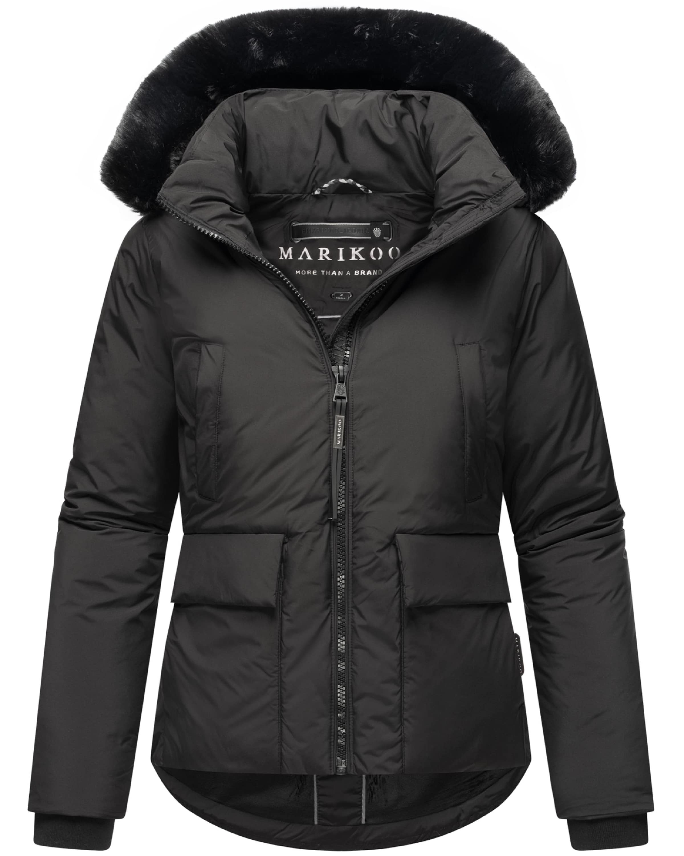 Veste d’hiver MARIKOO en noir