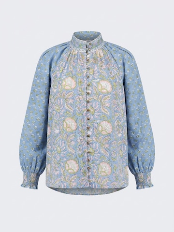 Miss June Bluse 'Blouse Raquel' i blå