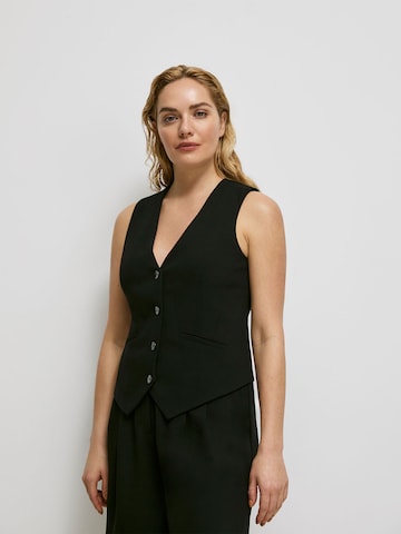 ABOUT YOU x Iconic by Tatiana Kucharova Suit Vest in Black: front