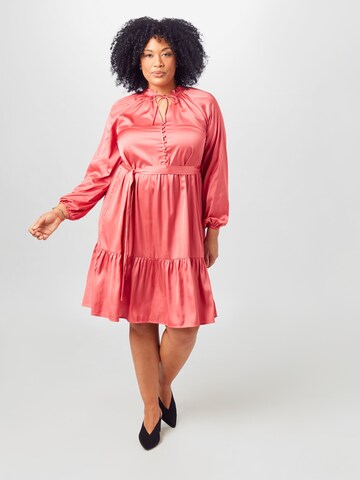 Guido Maria Kretschmer Curvy Cocktailjurk 'Rosalie' in Roze: voorkant