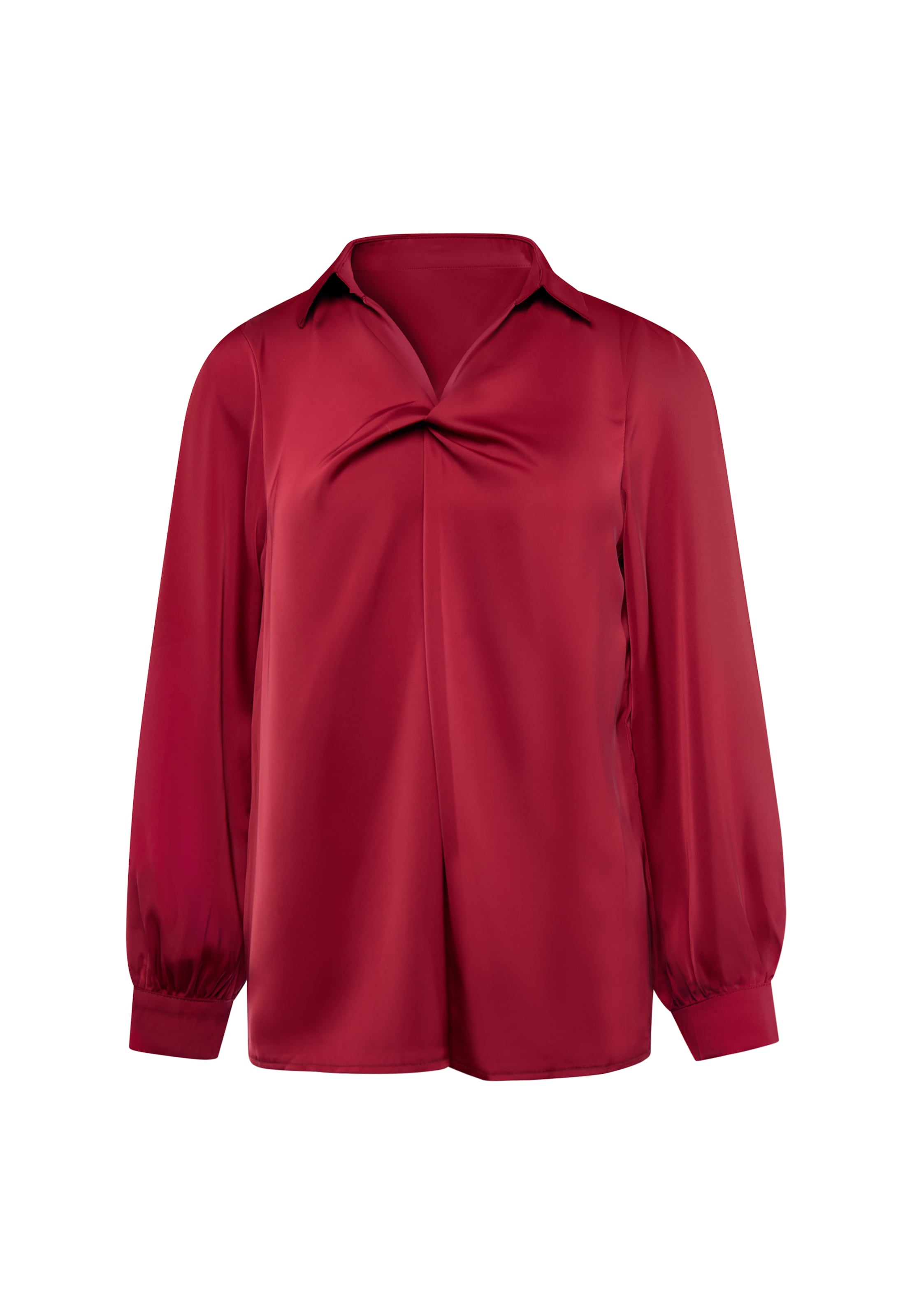 usha BLACK LABEL Blouse in Rood: voorkant