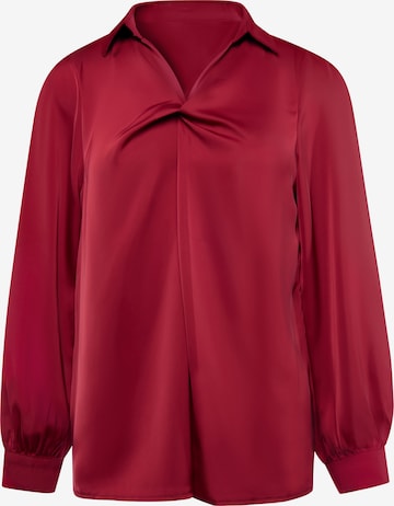 usha BLACK LABEL Blouse in Rood: voorkant