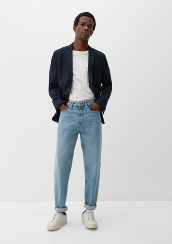 Coupe slim Veste de costume s.Oliver en bleu