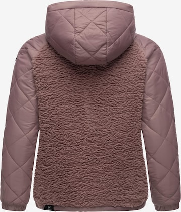 Ragwear Functionele fleece jas 'Leeloo' in Lila