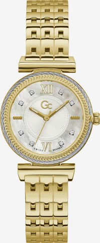 Gc Analog Watch 'Starlight' in Yellow: front