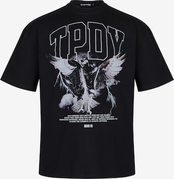 trueprodigy Koszulka 'Yuki' w kolorze czarny: przód