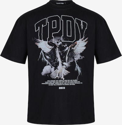 trueprodigy Paita 'Yuki F' värissä musta / valkoinen, Tuotenäkymä